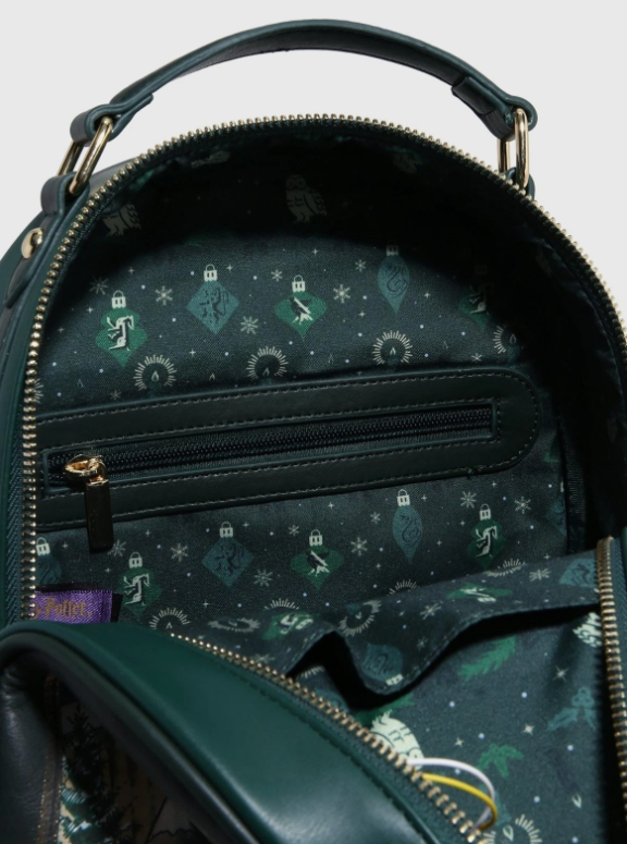 Harry Potter Snowy Hogwarts Scene Light-Up Mini Backpack