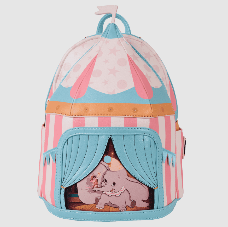 Dumbo Exclusive Circus Tent Light Up Mini Backpack
