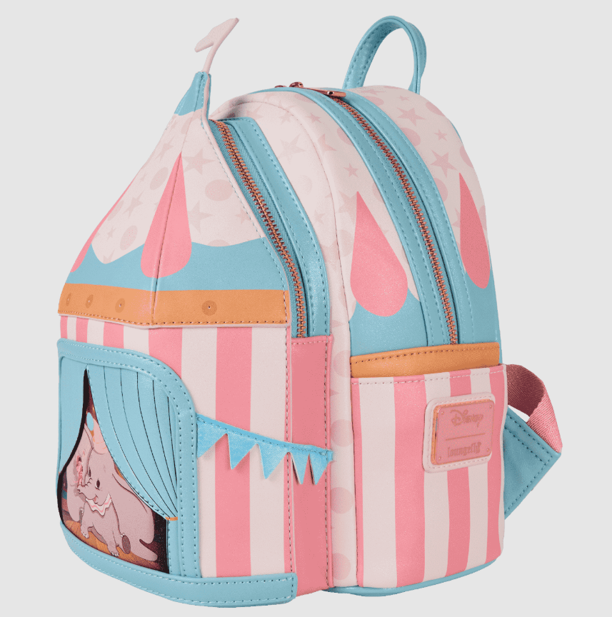 Dumbo Exclusive Circus Tent Light Up Mini Backpack