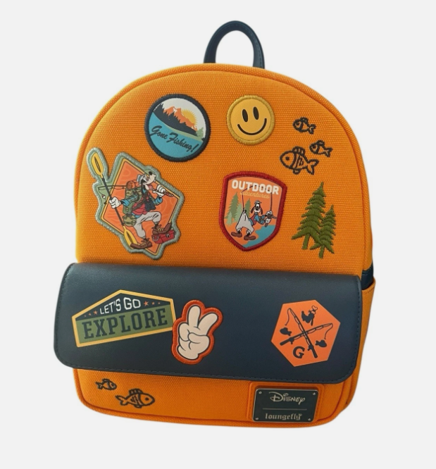 A Goofy Movie Camping Canvas Compact Mini Backpack