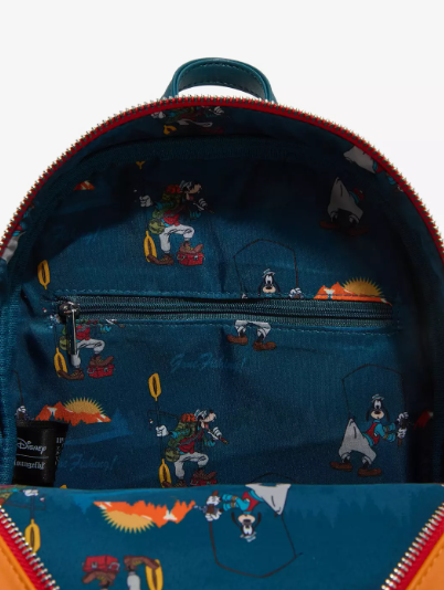A Goofy Movie Camping Canvas Compact Mini Backpack