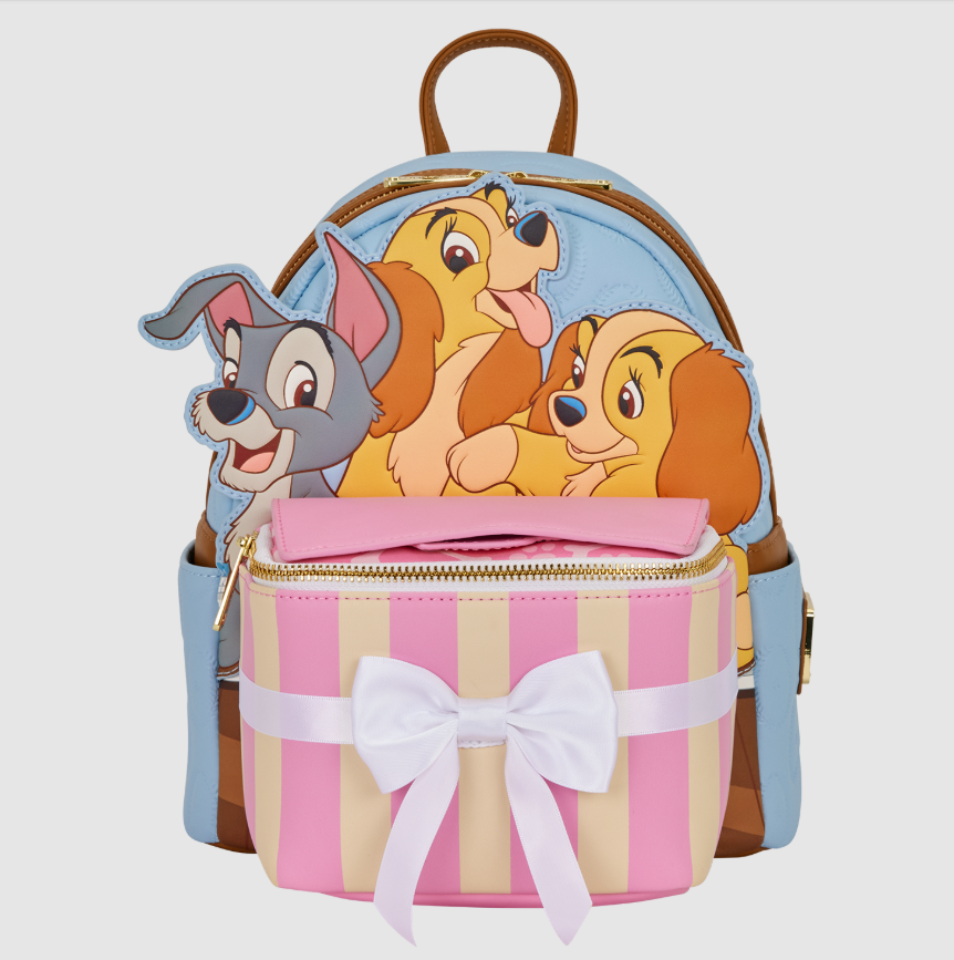 Lady and the Tramp Puppies Pop-Up Mini Backpack