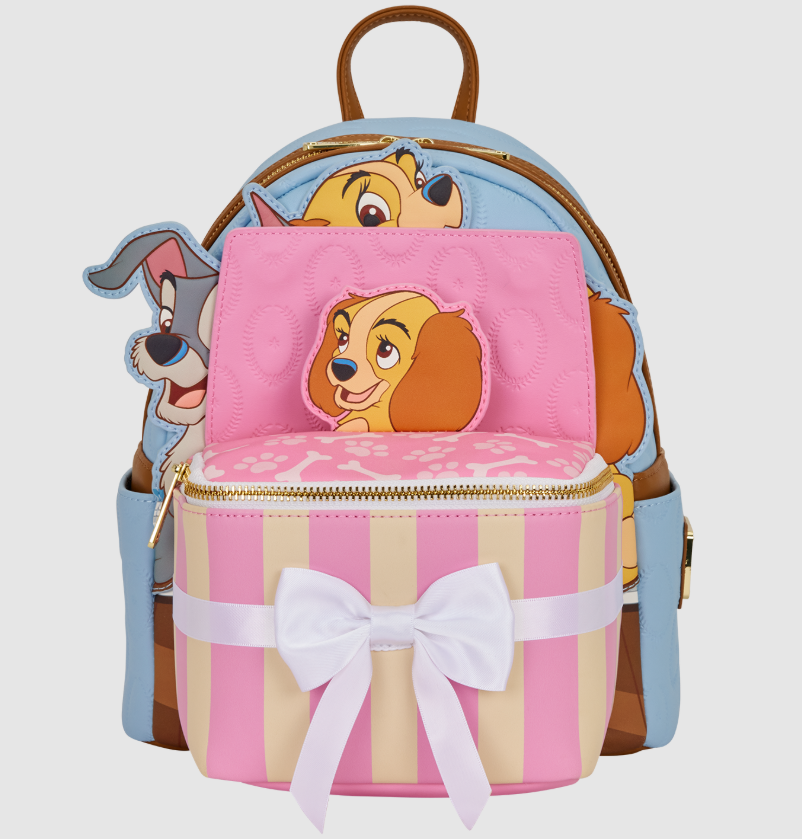 Lady and the Tramp Puppies Pop-Up Mini Backpack