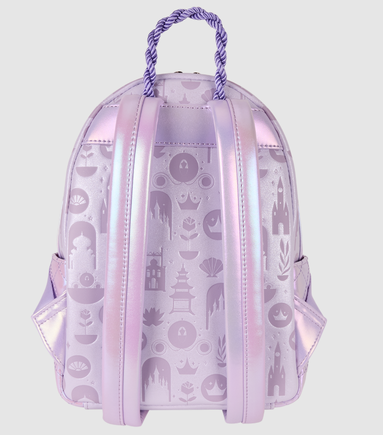 Princess Iridescent All-Over Print Mini Backpack