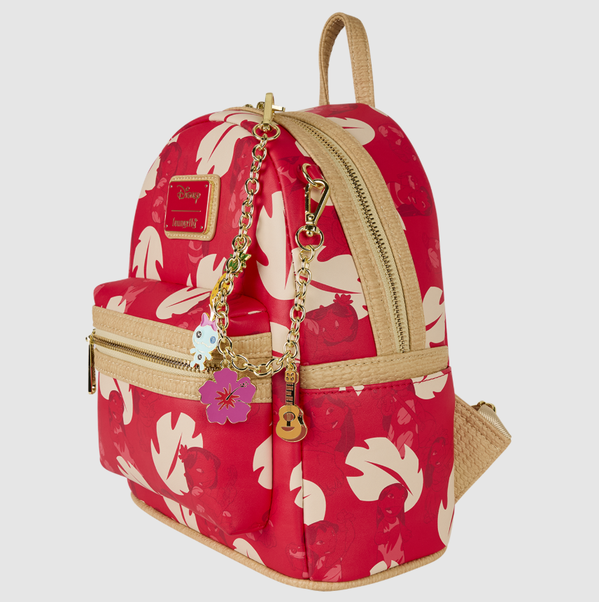 Lilo and Stitch Charm Mini Backpack