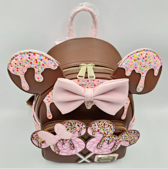 Minnie Mouse Chocolate Sprinkled Lollipop Mini Backpack