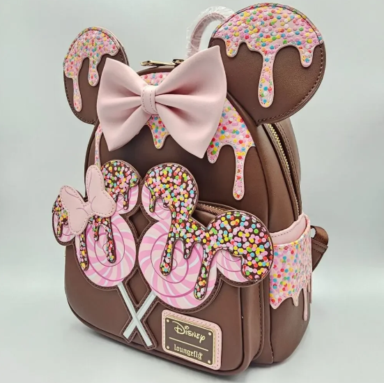 Minnie Mouse Chocolate Sprinkled Lollipop Mini Backpack
