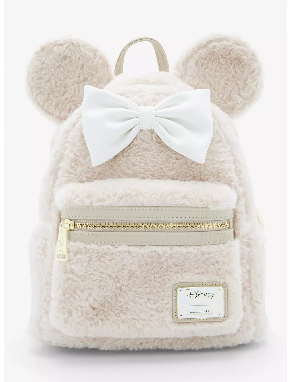 Minnie Mouse Fur Backpack