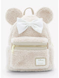 Minnie Mouse Fur Backpack