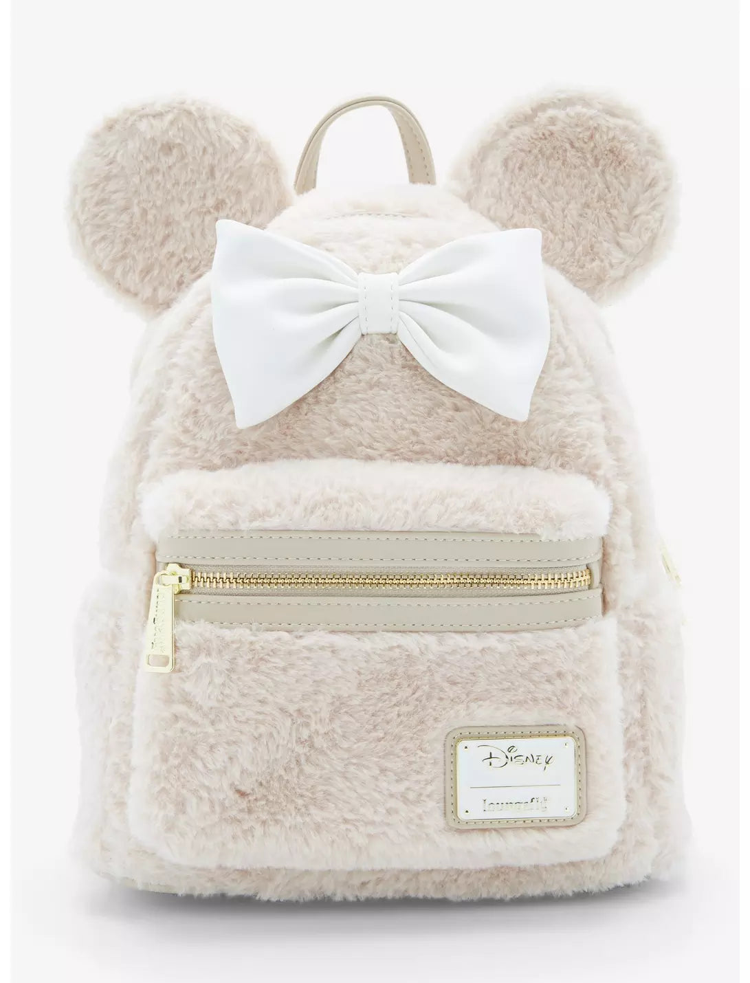 Minnie Mouse Fur Backpack