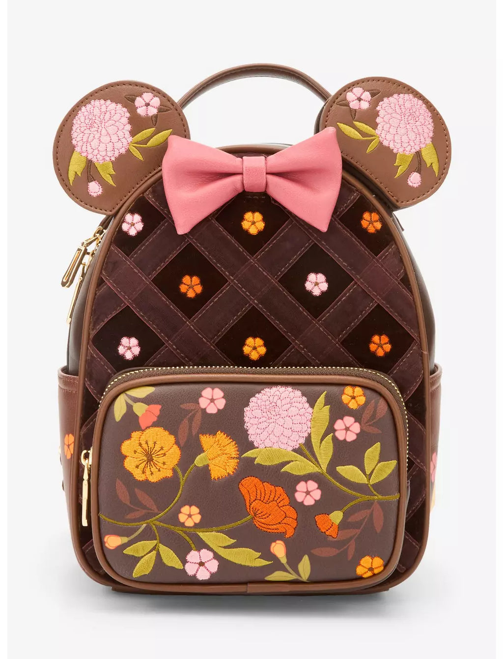 Foral Minnie Mouse Backpack