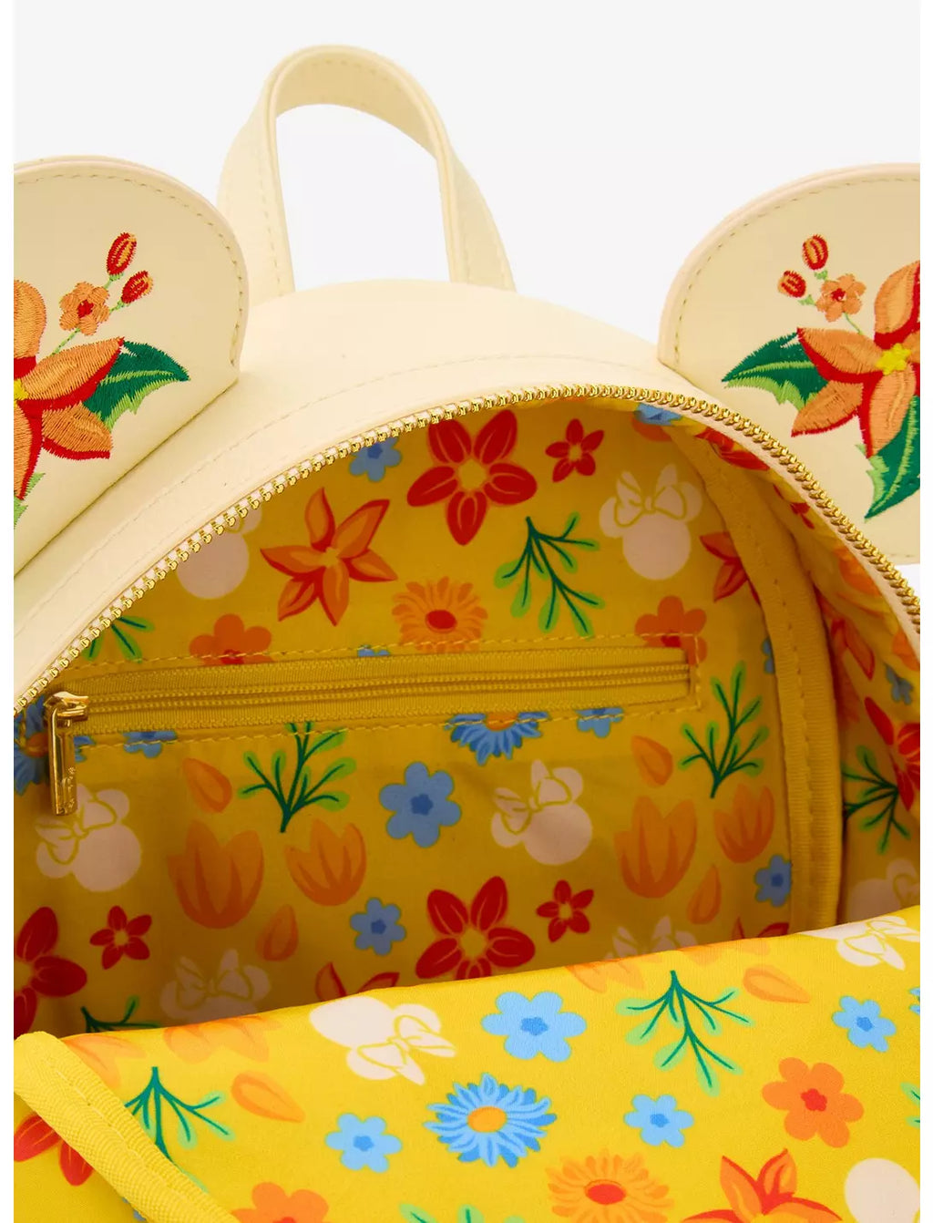 Minnie Mouse Foral Ear Mini Backpack