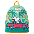 Peanut Snoopy Road Trip Mini Backpack