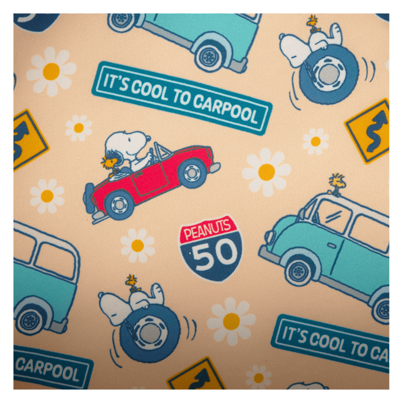 Peanut Snoopy Road Trip Mini Backpack