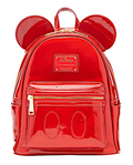 Mickey Mouse Red Holographic Mini Backpack