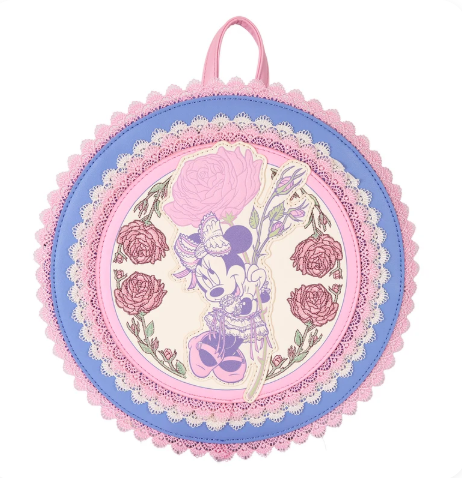 Minnie Mouse Floral & Lace Mini Backpack