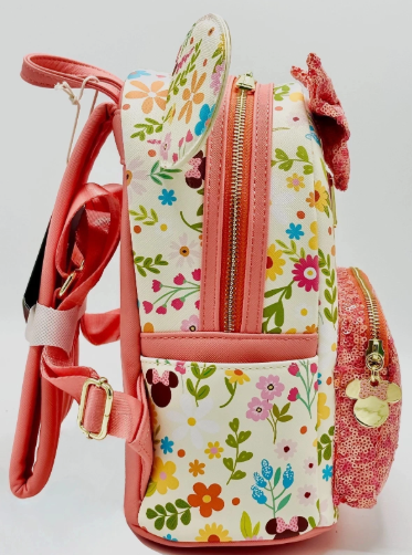 Minnie Mouse Pink Floral Mini Backpack