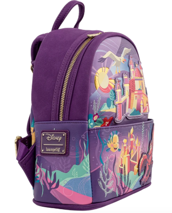 The Little Mermaid & Friends Castle Mini Backpack