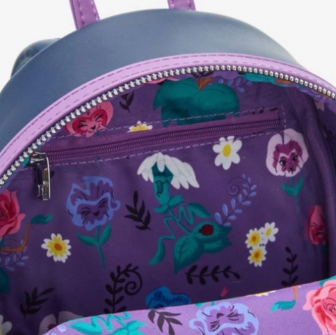 Alice in Wonderland & Flowers Mini Backpack