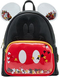 Mickey Mouse Black Confetti Backpack