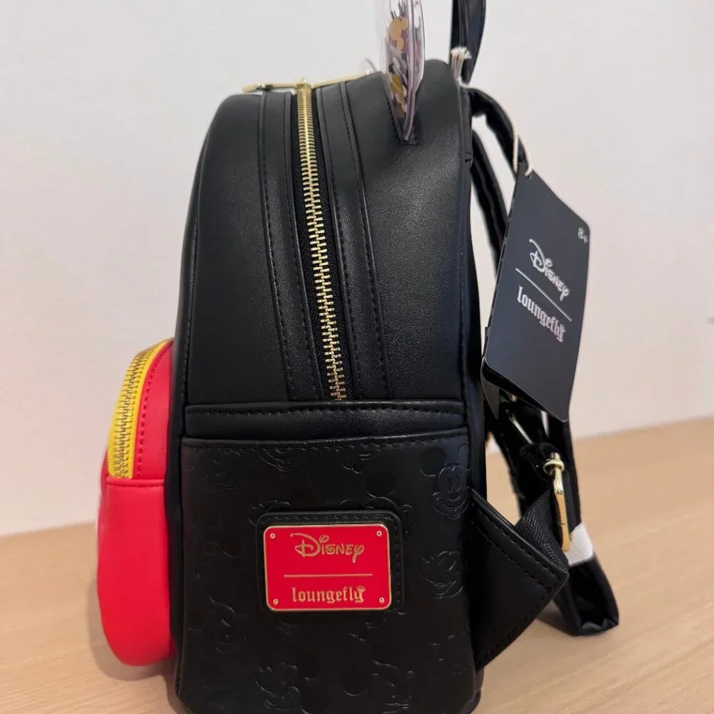 Mickey Mouse Black Confetti Backpack